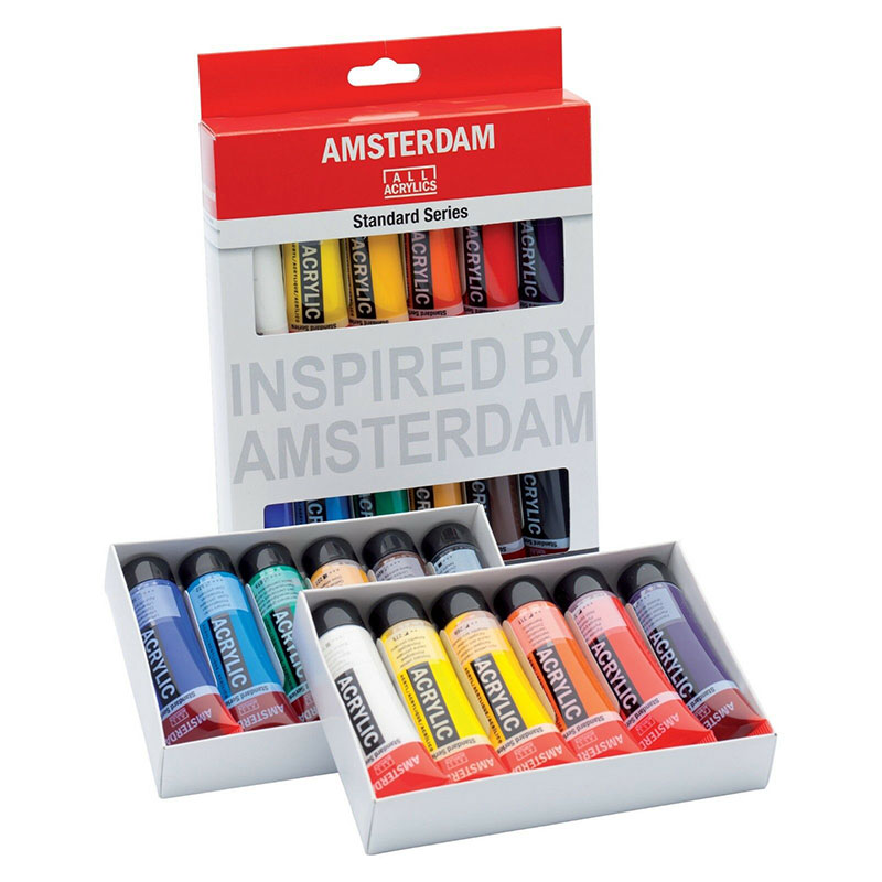 Набір акрилових фарб Amsterdam Standart 12*20 мл, Royal Talens 1