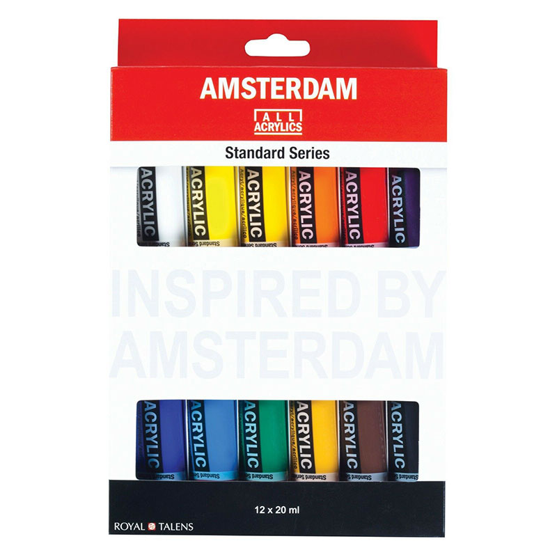 Набір акрилових фарб Amsterdam Standart 12*20 мл, Royal Talens