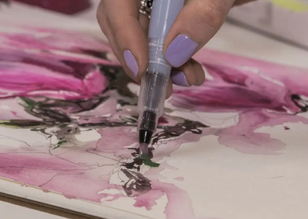 Набір акварельних фарб 12 кол. Koi Watercolors Sketchbox, Sakura 3