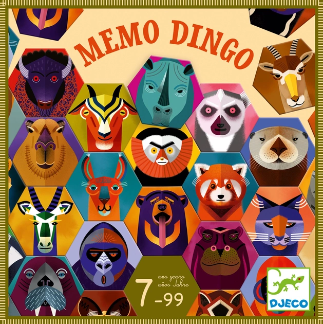Гра "Мемо Дінго", DJ08538 DJECO 1