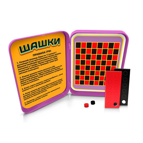 Гра магнітна "Шашки", 40113 Yago 1
