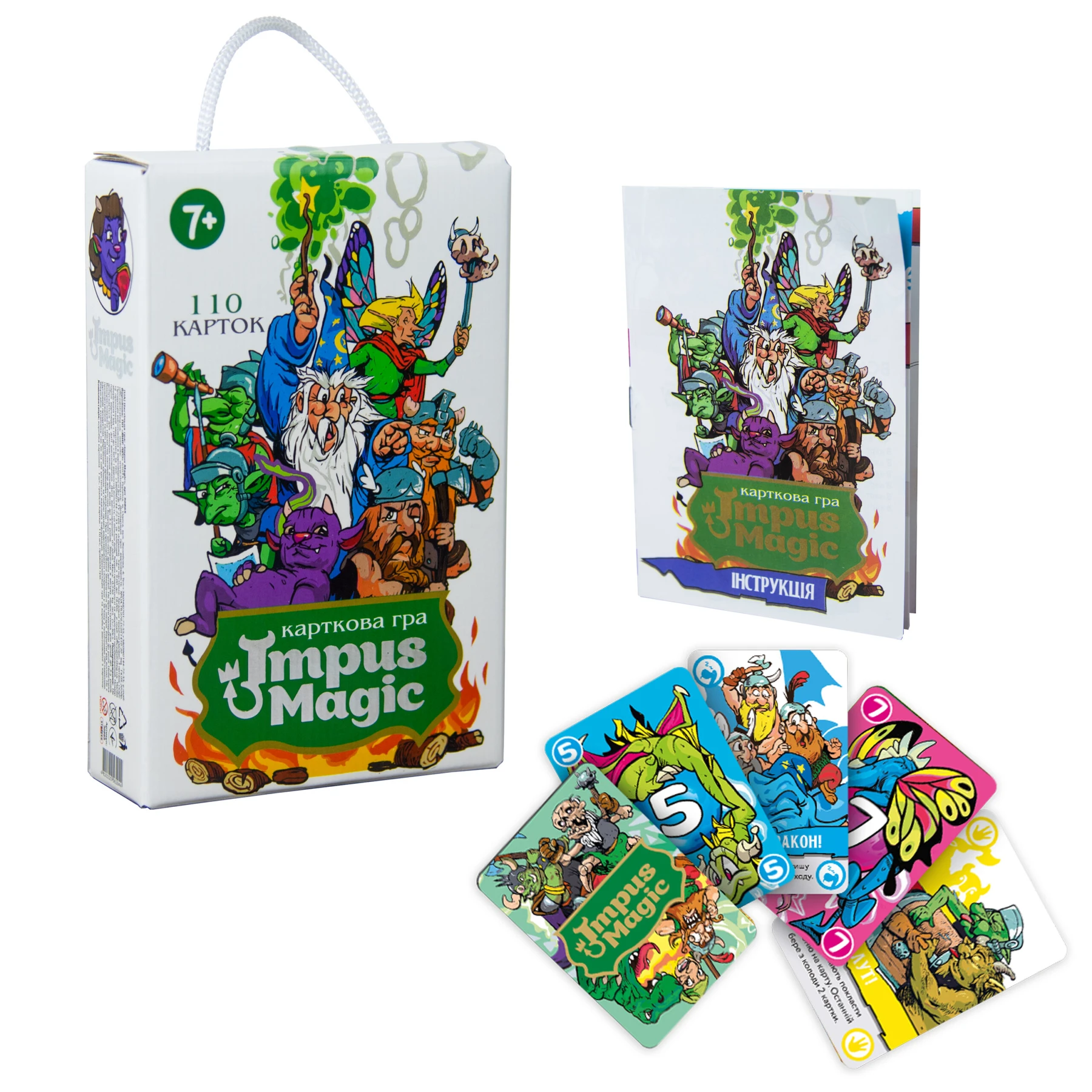 Гра карткова "Impus Magic" (укр) 30865, ТМ "Strateg" 1