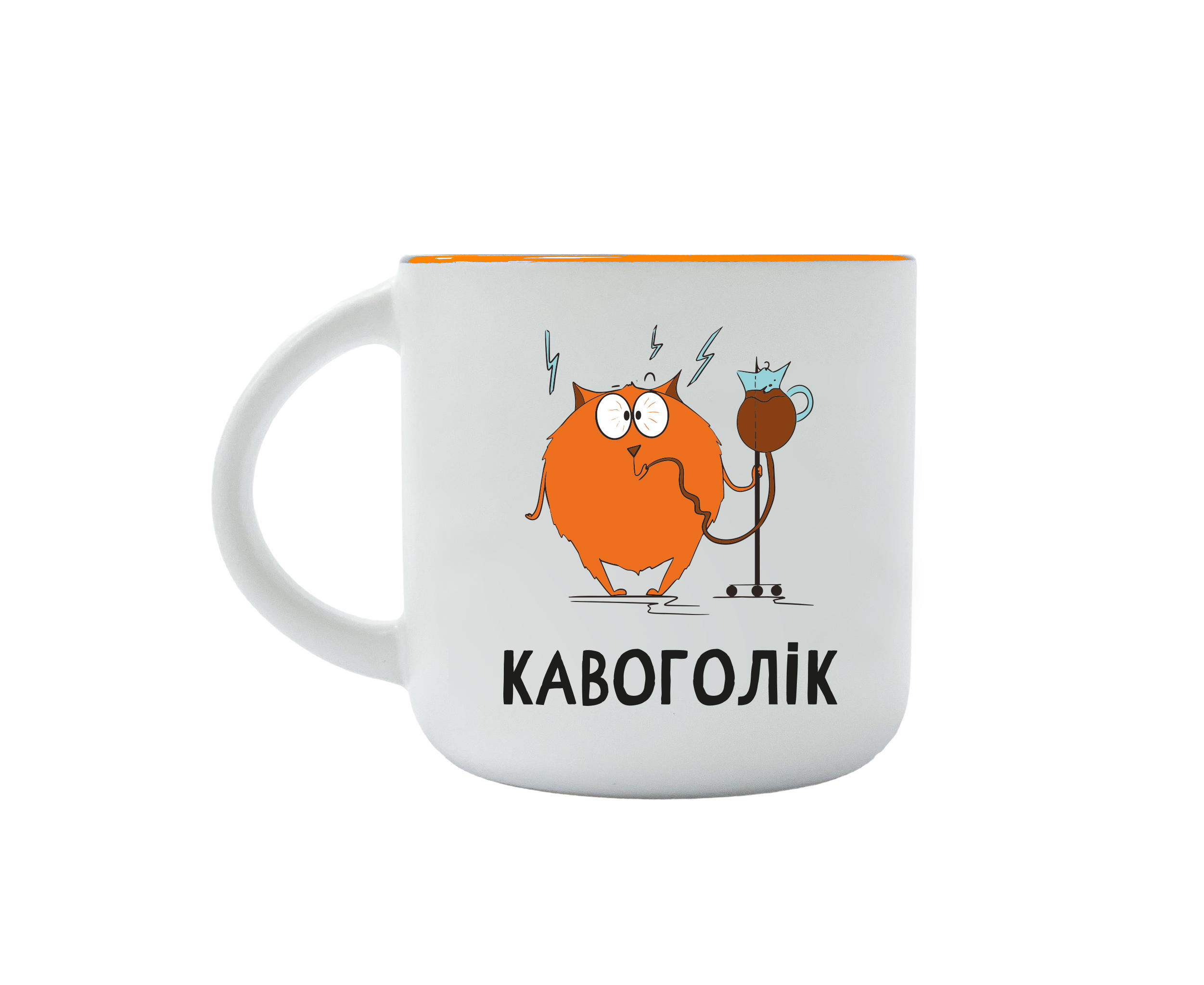 Чашка "Кавоголік" 350 мл, PDP3469