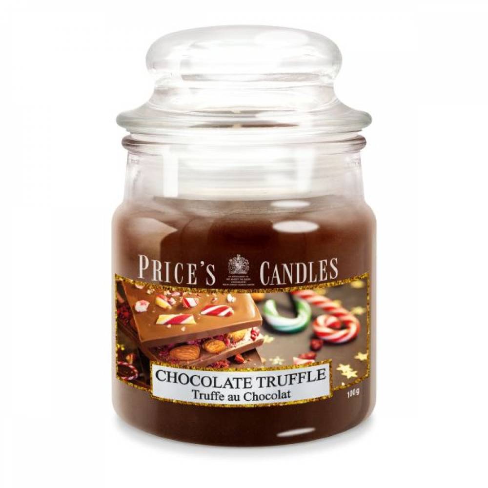 Свеча Шоколадный трюфель Price's Candles 100 г, PLJ51