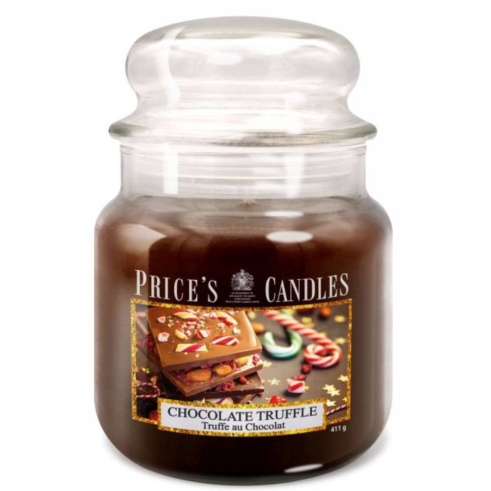 Свічка Шоколадний трюфель Price`s Candles 411 г, PMJ51