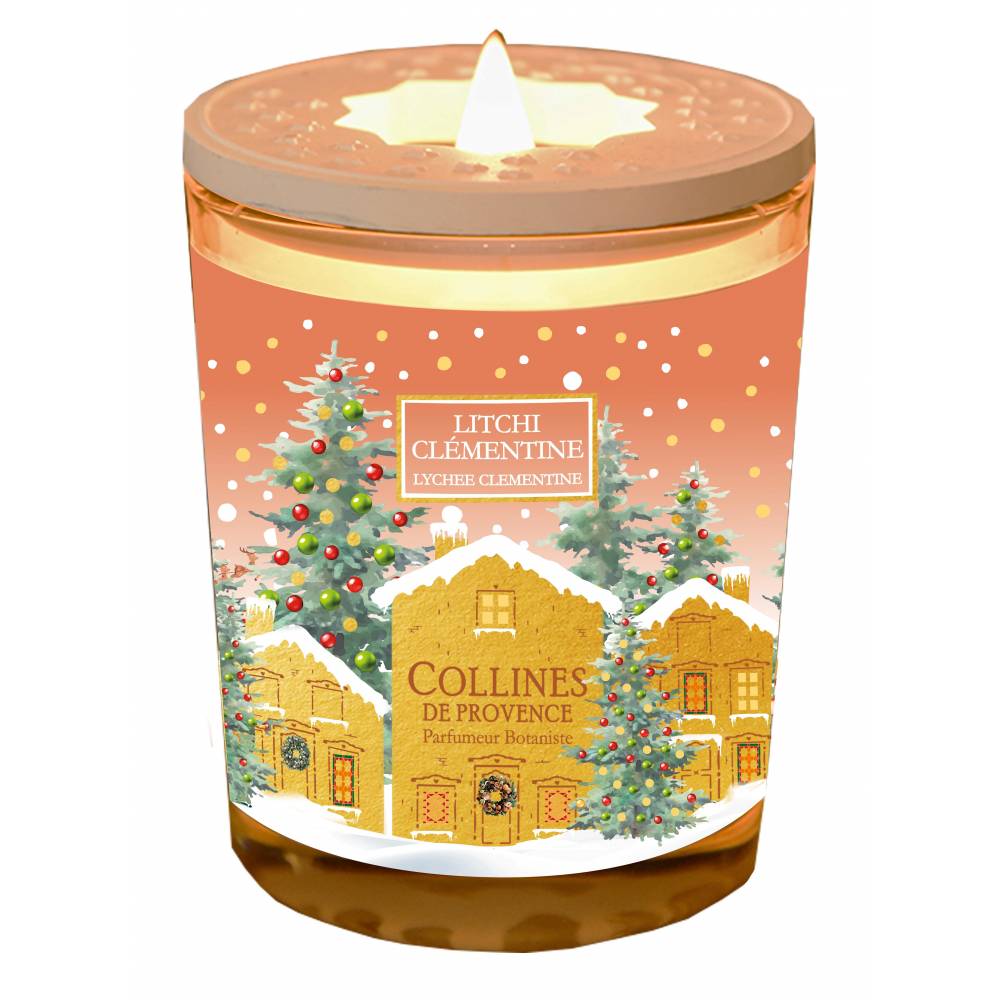 Свічка "Лічі і клементин" 180 г, C3508LCL, Collines de Provence