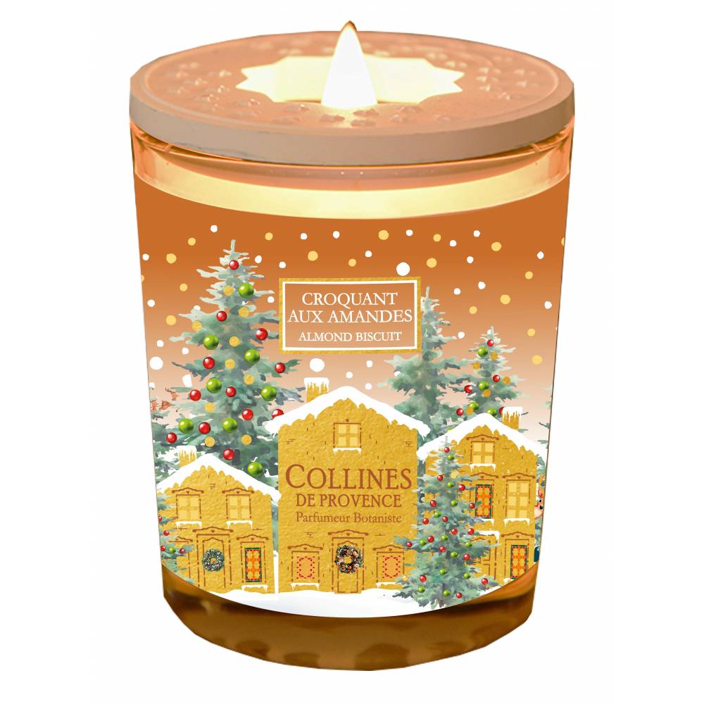 Свічка "Мигдальне печиво" 180 г, C3508CRAM, Collines de Provence