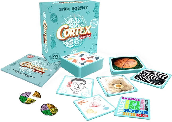 Гра настільна Cortex Challenge, 90 карток, 24 фішки, 101018917 5