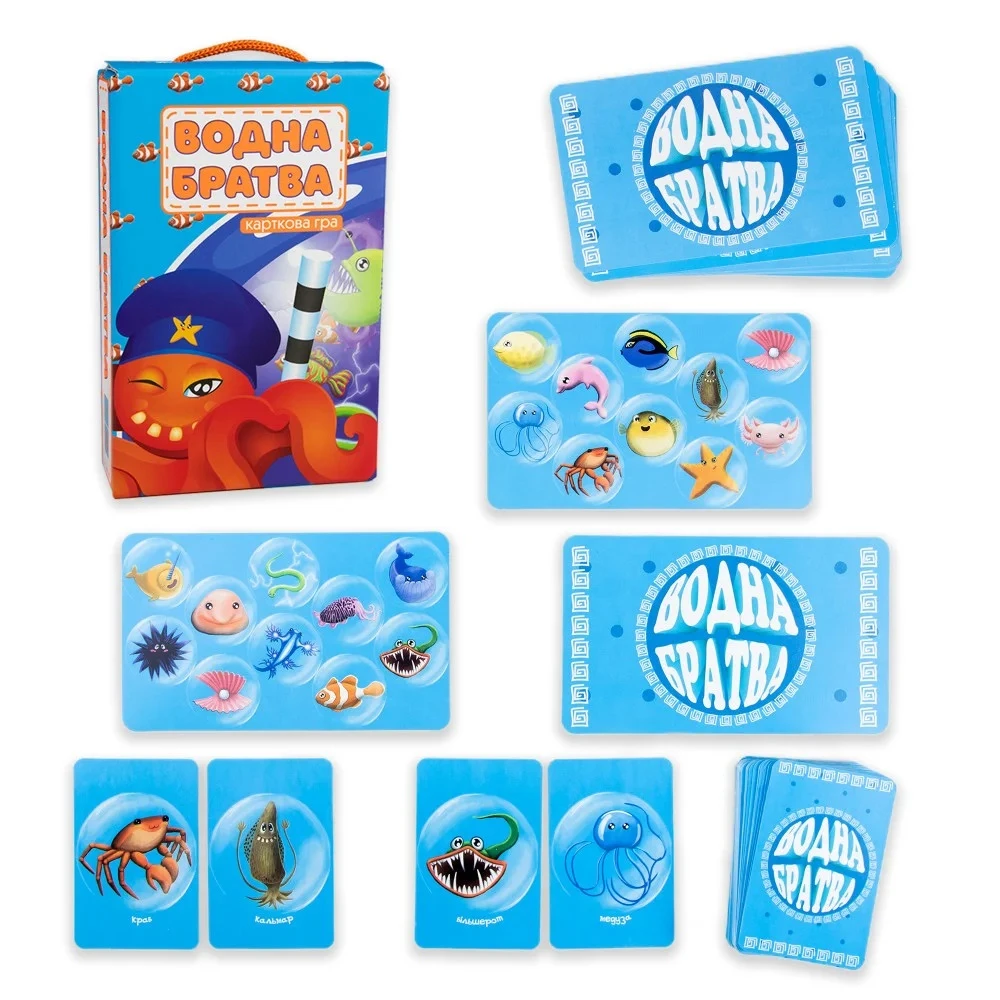 Гра настільна "Водна братва" (укр) 30284, ТМ "Strateg" 1