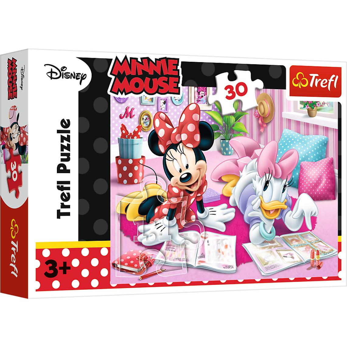 Пазл "30" - Найкращі друзі / Disney Minnie, Trefl, 18217