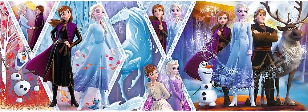 Пазл "1000" - Панорама - Крижане серце-2,Disney Frozen 2, Trefl, 29048 1