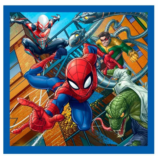 Пазл "3 в 1" - Сила павука, Disney Marvel Spiderman, Trefl, 34841 1