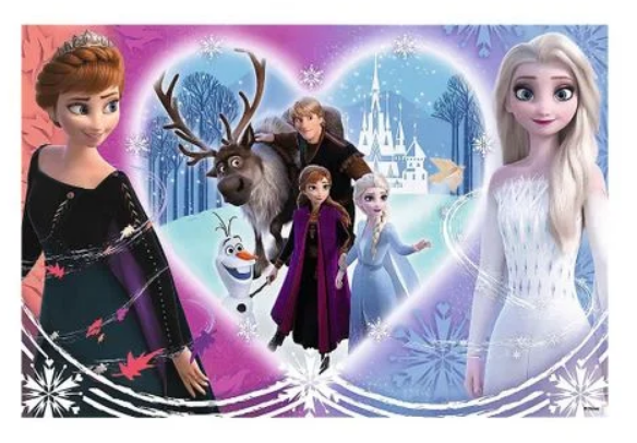 Пазл "160" - Радісні моменти / Disney Frozen 2, Trefl, 15408 1
