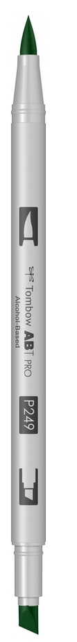 Маркер двосторонній на спиртовій основі ABT PRO ABTP-249, мисливський зелений ТМ "Tombow" 3