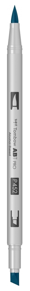Маркер двосторонній на спиртовій основі ABT PRO ABTP-452, світло-синій ТМ "Tombow" 3