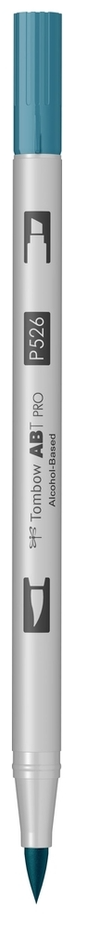 Маркер двосторонній на спиртовій основі ABT PRO ABTP-526, справжній синій ТМ "Tombow" 2