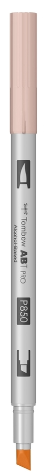 Маркер двухсторонний на спиртовой основе ABT PRO ABTP-850, телесный ТМ "Tombow" 1