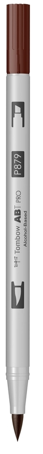 Маркер двосторонній на спиртовій основі ABT PRO ABTP-879, коричневий ТМ "Tombow" 2