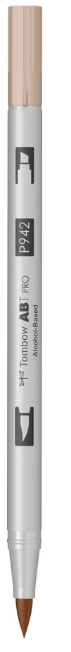 Маркер двухсторонний на спиртовой основе ABT PRO ABTP-942, загорелый ТМ "Tombow" 2