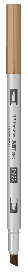 Маркер двухсторонний на спиртовой основе ABT PRO ABTP-992, песочный ТМ "Tombow" 1