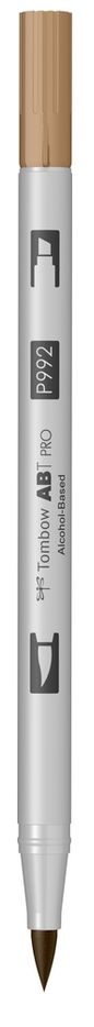 Маркер двухсторонний на спиртовой основе ABT PRO ABTP-992, песочный ТМ "Tombow" 2