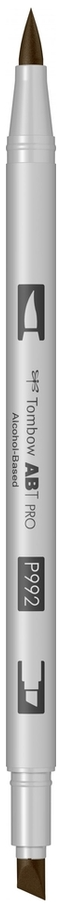 Маркер двухсторонний на спиртовой основе ABT PRO ABTP-992, песочный ТМ "Tombow" 3