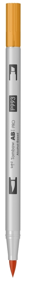Маркер двухсторонний на спиртовой основе ABT PRO ABTP-993, хром оранжевый ТМ "Tombow" 1