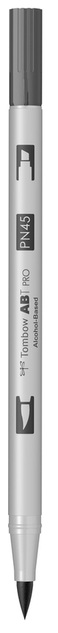 Маркер двосторонній на спиртовій основі ABT PRO ABTP-N45, холодний сірий 10 ТМ "Tombow" 2
