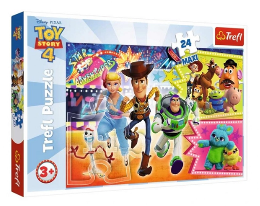 Пазл "24 Maxi" - Пригодницька гонитва/Toy Story, Tref, 14295