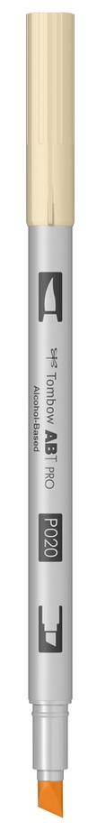 Маркер двосторонній на спиртовій основі ABT PRO ABTP-020, персиковий ТМ "Tombow" 1
