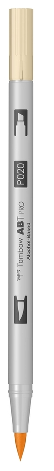 Маркер двосторонній на спиртовій основі ABT PRO ABTP-020, персиковий ТМ "Tombow" 2