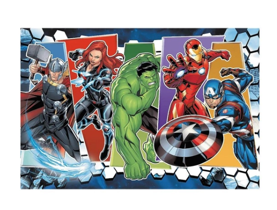 Пазл "60" - Месники Непереможні / Disney Marvel The Avengers, Trefl, 17357 1