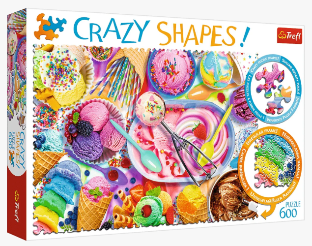 Пазл "600 Crazy Shapes" - Солодкий сон, Trefl, 11119