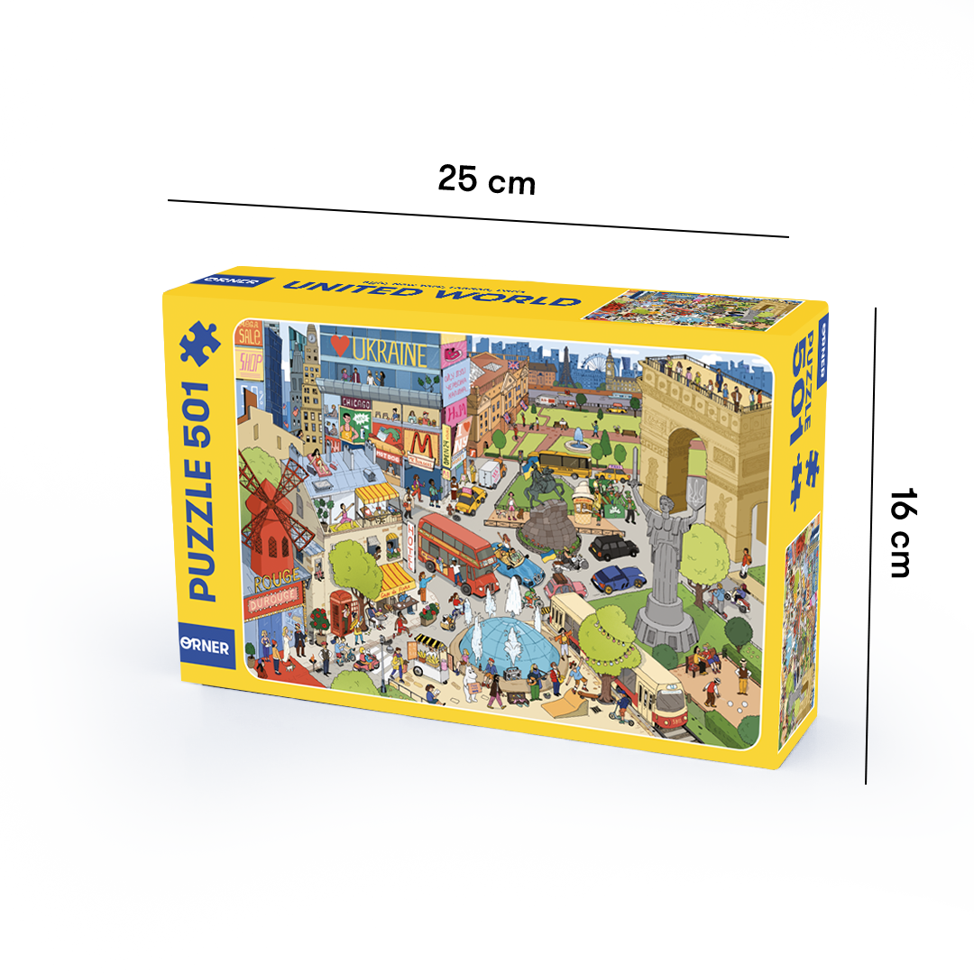 Пазли "United world" 500 шт, orner-1683 1
