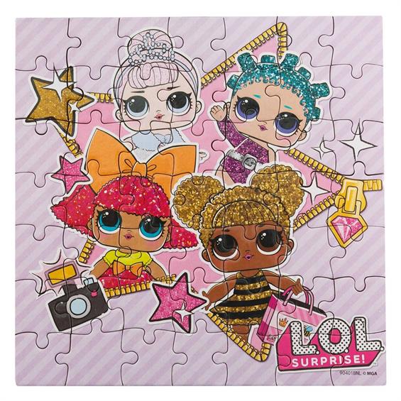 Набор из трех пазлов L.O.L. Surprise (17см*17 см, 3*49 элемента), SM98296/6052478 2
