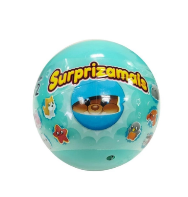 Мягкая игрушка-сюрприз в шаре Surprizamals S12, (12 видов в ассорт.), SU03107 1