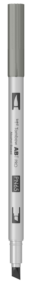 Маркер двосторонній на спиртовій основі ABT PRO ABTP-N65, холодний сірий 5 ТМ "Tombow" 1