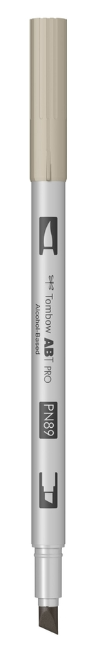 Маркер двосторонній на спиртовій основі ABT PRO ABTP-N89, теплий сірий 1 ТМ "Tombow" 1