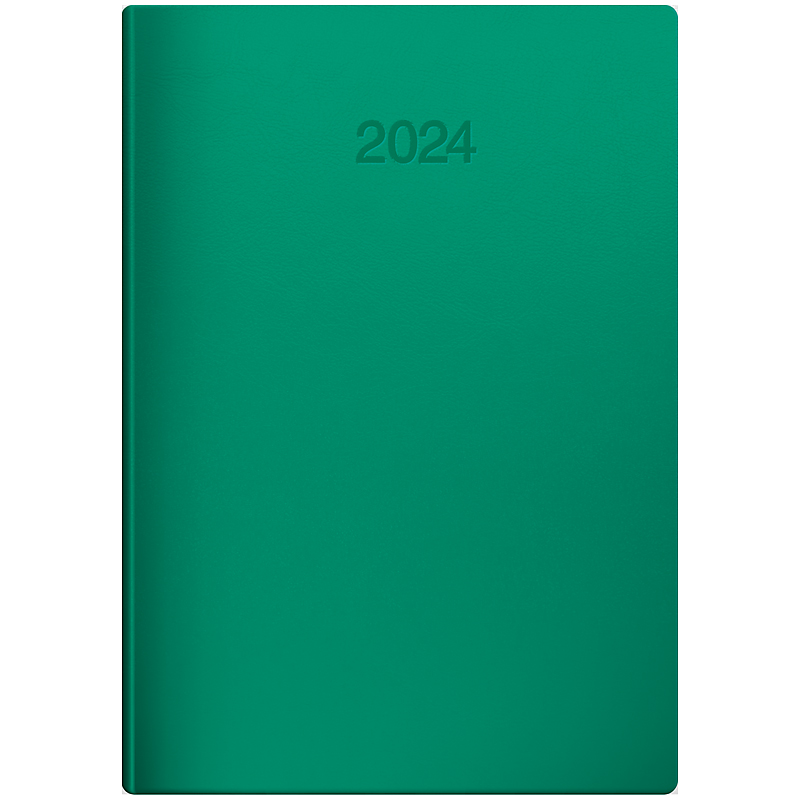 Ежедневник 2024 Стандарт Flex, зеленый, 73-795 70 504