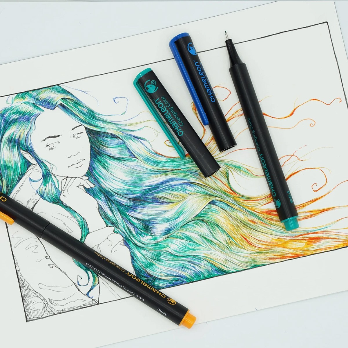 Набір ручок Chameleon Fineliner 24 шт. - Bold Colors, FL2401 3