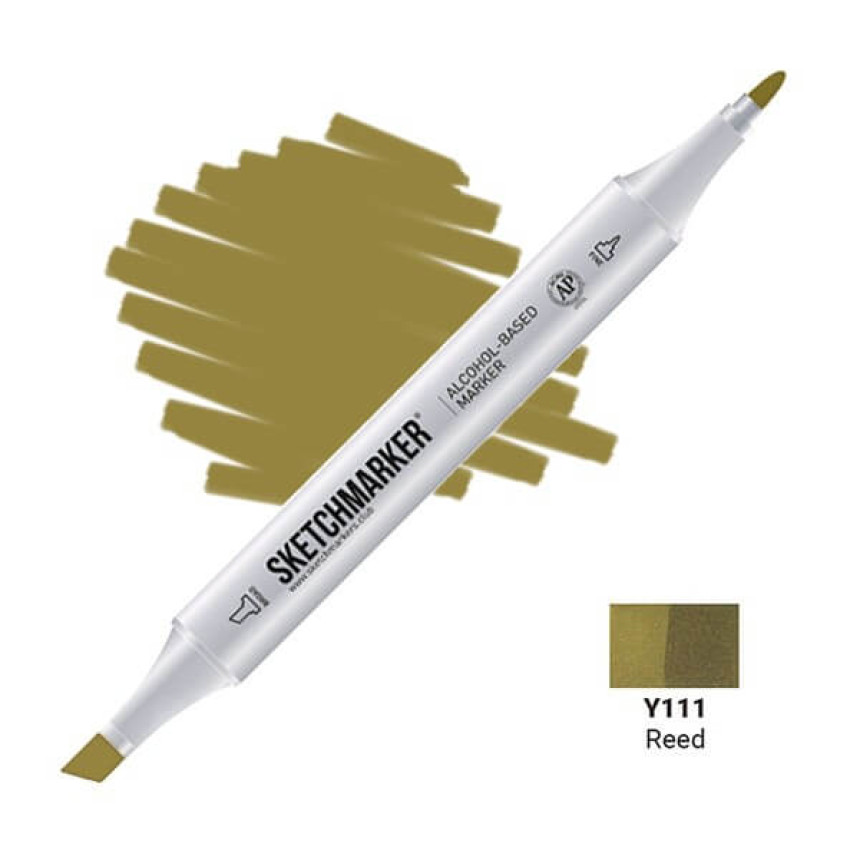 Маркер двухсторонний SKETCHMARKER Brush Камыш, SMB-Y111