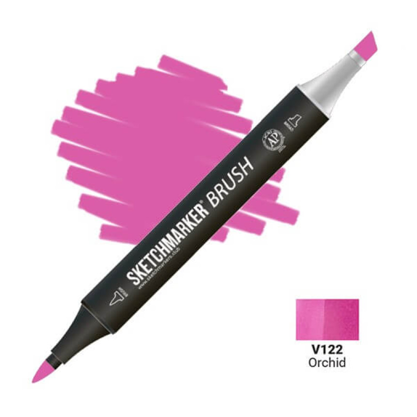 Маркер двухсторонний SKETCHMARKER Brush Орхидея, SMB-V122