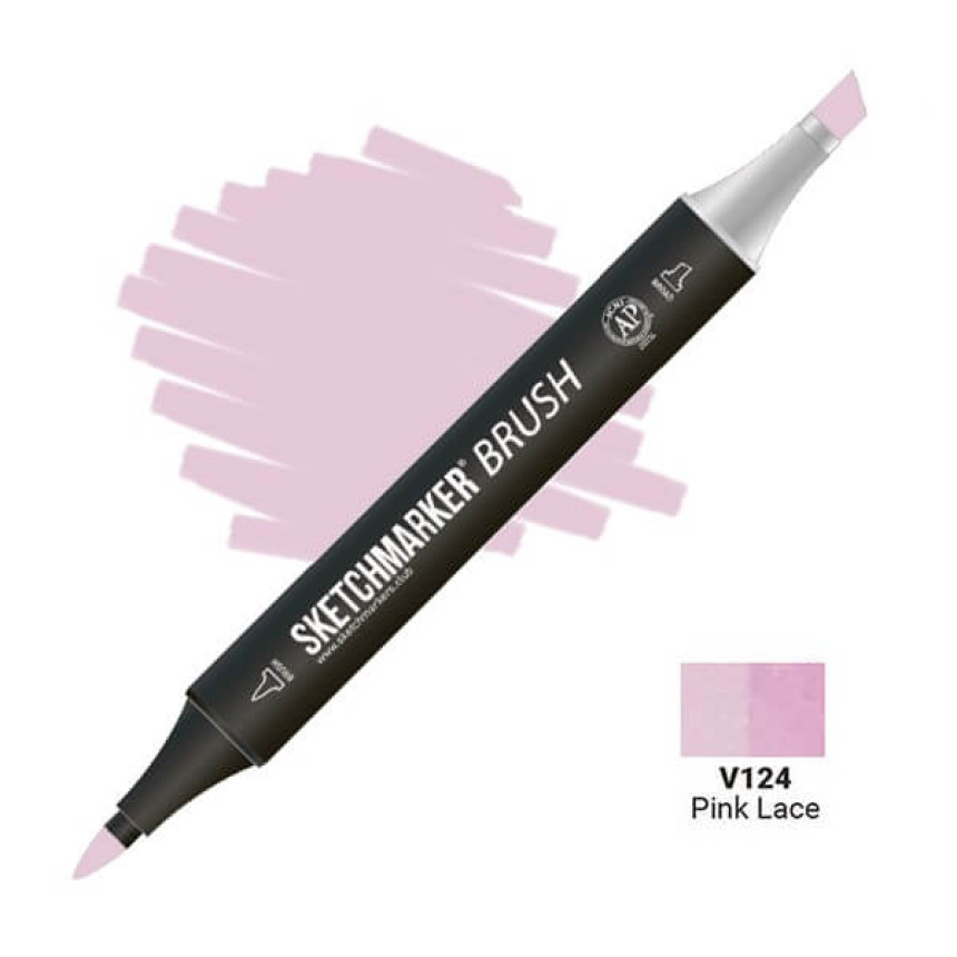 Маркер двосторонній SKETCHMARKER Brush Рожеве мереживо, SMB-V124