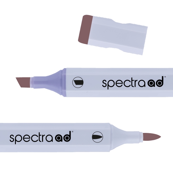 Маркер двосторонній Spectra AD 46 Умбра темна, 046-SADM