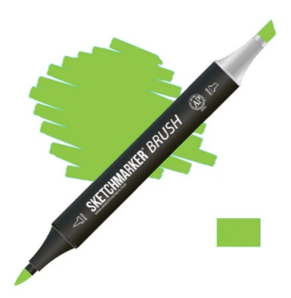 Маркер двосторонній SKETCHMARKER Brush Ігуана, SMB-G20