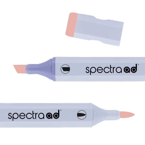 Маркер двухсторонний Spectra AD 03 Светлый персик, 003-SADM