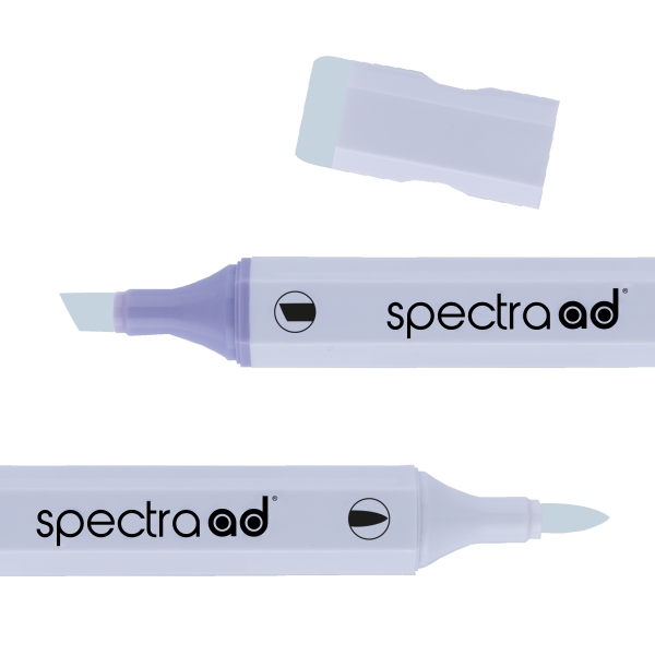 Маркер двухсторонний Spectra AD 08 Светло-церулеанский, 008-SADM