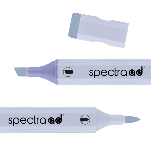 Маркер двухсторонний Spectra AD 18 Барвинок малый, 018-SADM