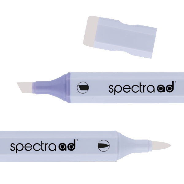 Маркер двосторонній Spectra AD 26 Прохолодний сірий 40%, 026-SADM