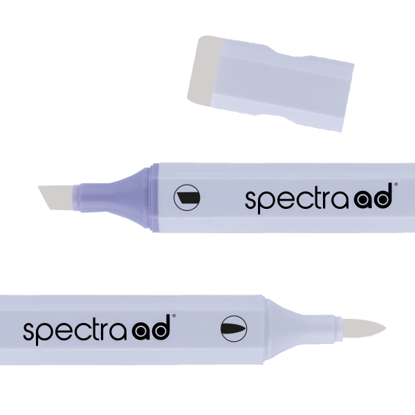 Маркер двосторонній Spectra AD 27 Прохолодний сірий 50%, 027-SADM